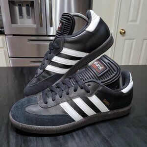 Adidas Samba Men's Size 8 Classic Sneakers Black White Brown Gum Soccer (#2934)
